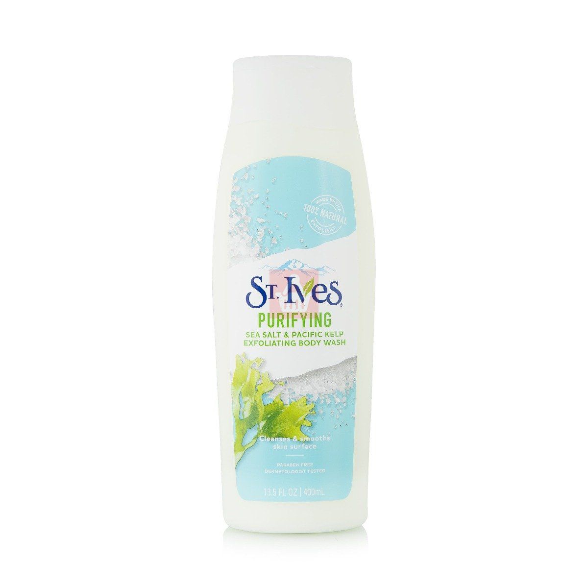 St. Ives Purifying Sea Salt & Pacific Kelp Body Wash 400ml