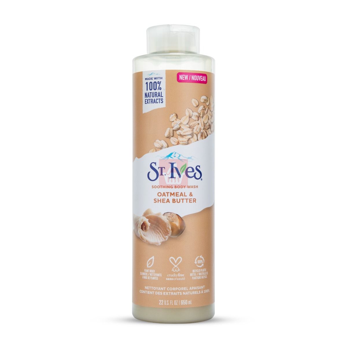ST Ives Soothing Oatmeal Shea Butter Body Wash 650ml