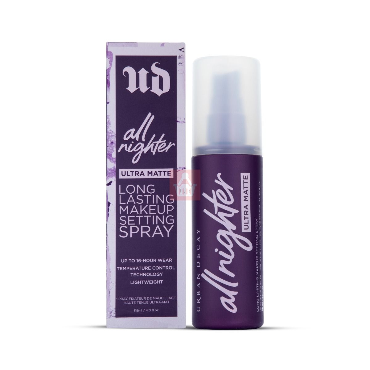 urban decay travel size all nighter ultra matte setting spray