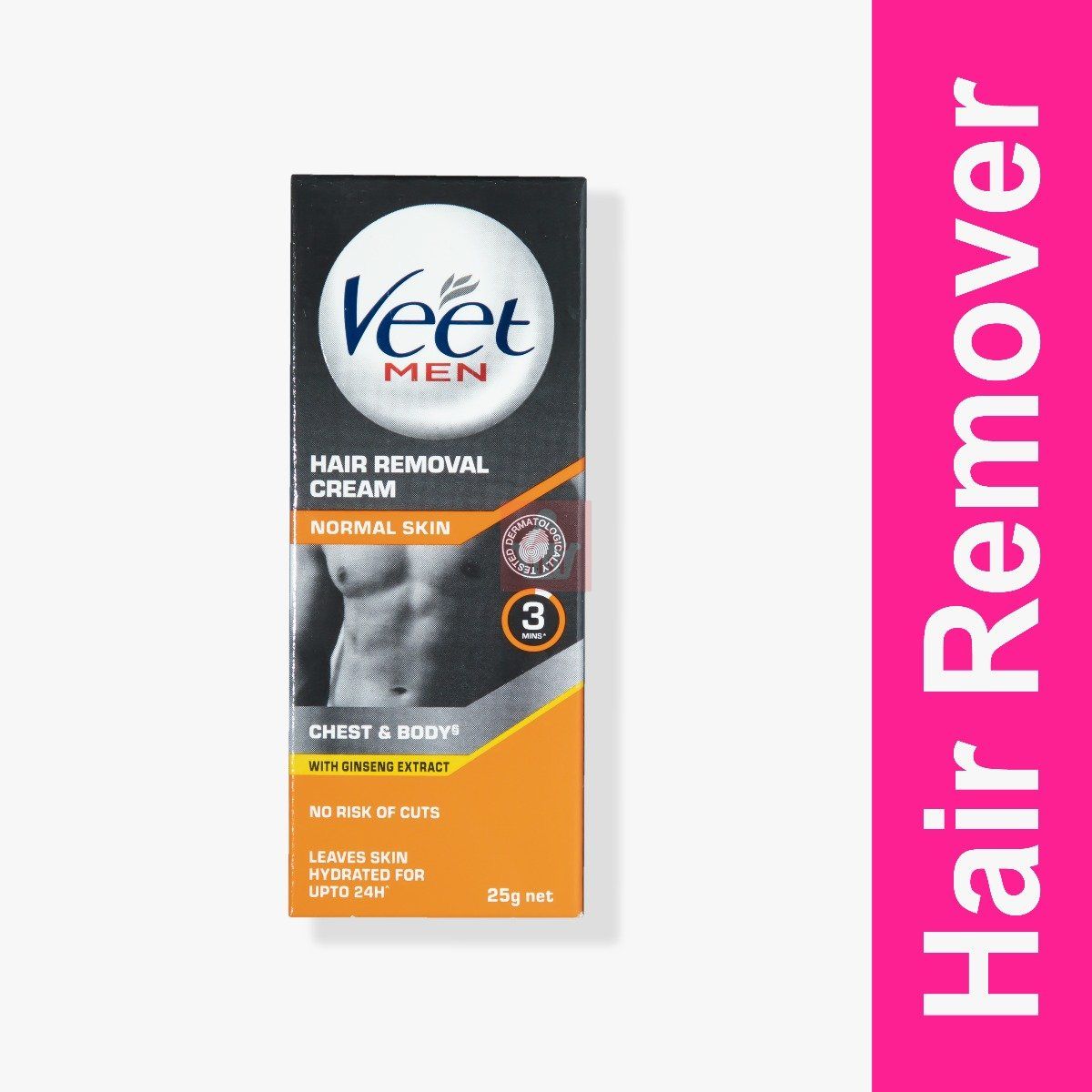 Veet - Men Hair Removal Cream Chest & Body For Normal Skin - 25g