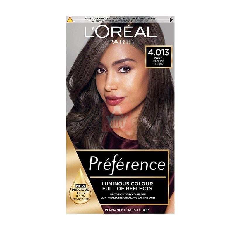 L'Oreal Preference  Paris Refined Brown Permanent Hair Color