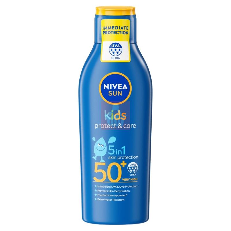 Nivea Sun Kids Protect & Care Sun Lotion SPF 50+ 200 ml