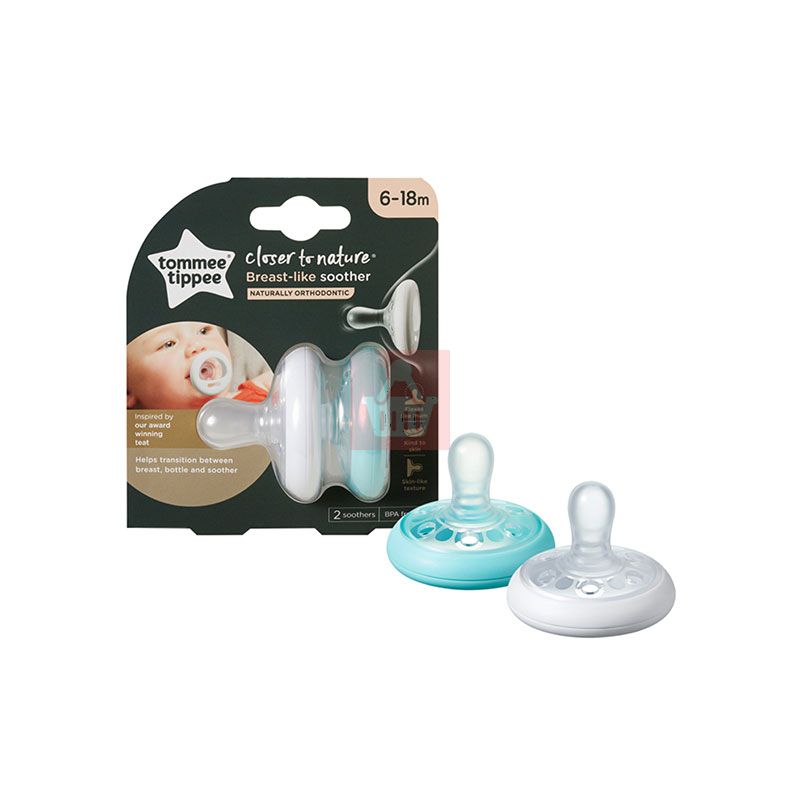Tommee Tippee Closer To Nature Breast Like Soother 6 18m