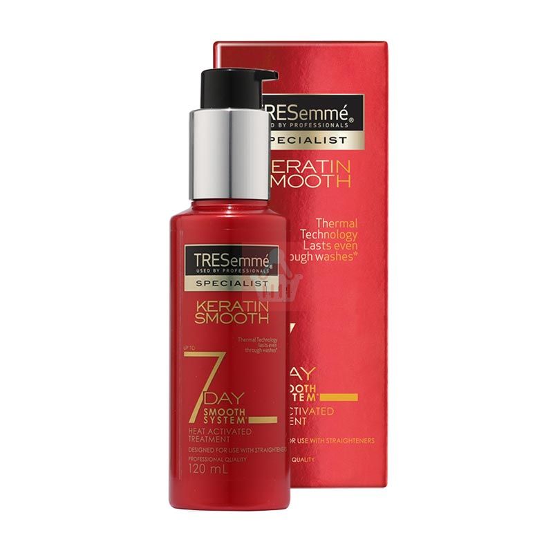 Tresemme keratin smooth 7 day smooth system heat activated treatment online