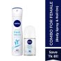Nivea Combo 10 - Fresh Natural Deodorant ( Roll on Fresh Natural ) - 150ml +50 ml 