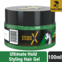Studio X Ultimate Hold Styling Hair Gel For Men - 100ml