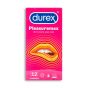 Durex Condom Plesuremax with Dots and Ribs - 12Pcs