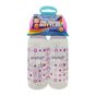 Griptight 0m+ Two Feeding Baby Bottles 250ml - Pink