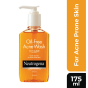 Neutorgena Oil Free Acne Wash Facial Cleanser 175ml