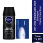 Nivea Combo 12 - Men Deep Impact Scalp clean Shampoo ( Nivea Creme Care Soap) - 250ml + 75gm