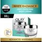 Olay White Radiance Light Perfecting Night Moisturiser Cream - 50gm