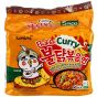 Samyang Buldak Hot Chicken Ramen Curry Noodles 140gm 5 Packs