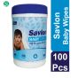 Savlon - Antibacterial Baby Wipes - 100 Pcs 