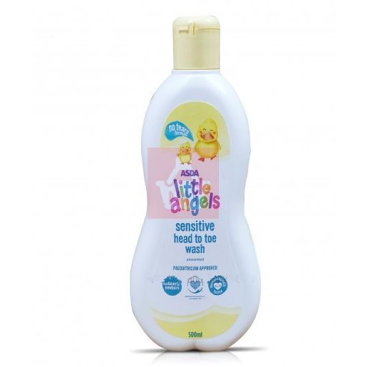 Asda Little Angels Sensitive Head To Toe Body Wash 500ml