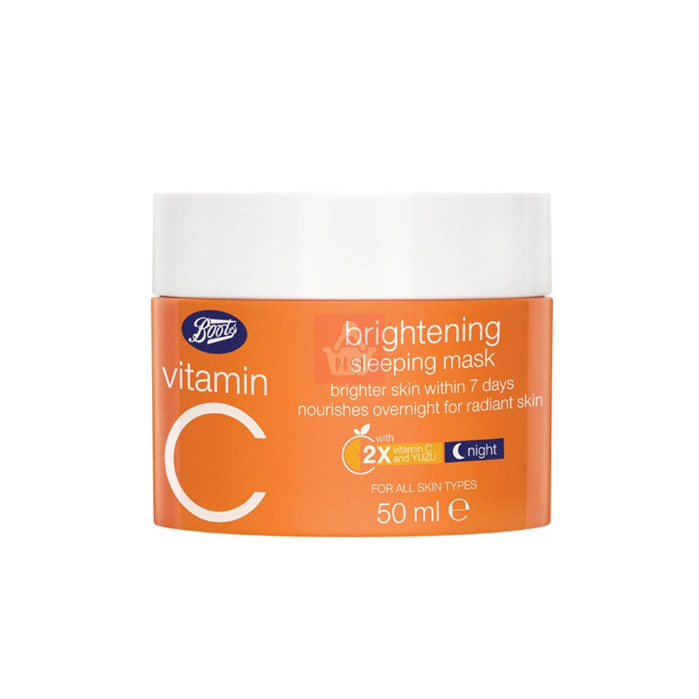 Boots Vitamin C Brightening Sleeping Mask 50ml (Thailand)