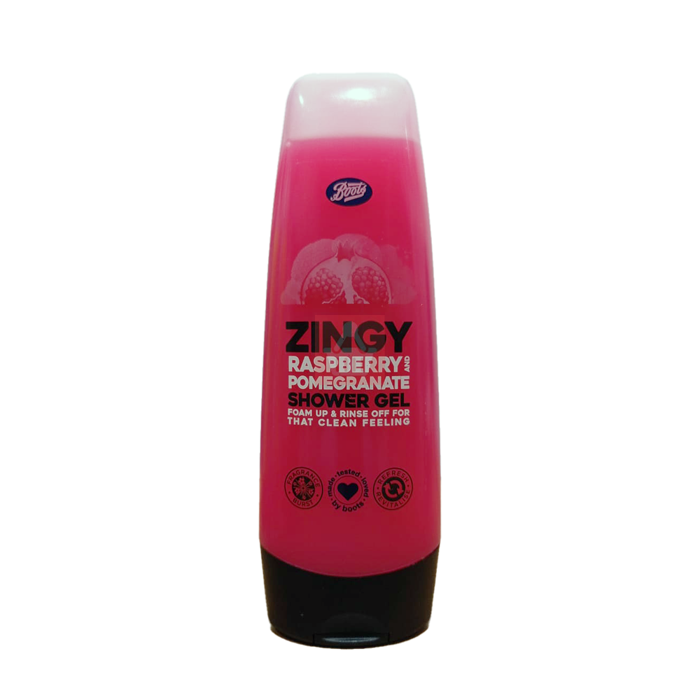 Boots Zingy Raspberry Pomegranate Shower Gel 250ml