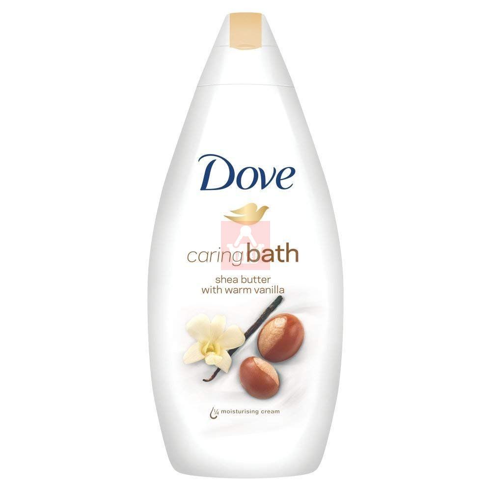 Dove Caring Bath Shea & Vanilla Body Wash 500ml