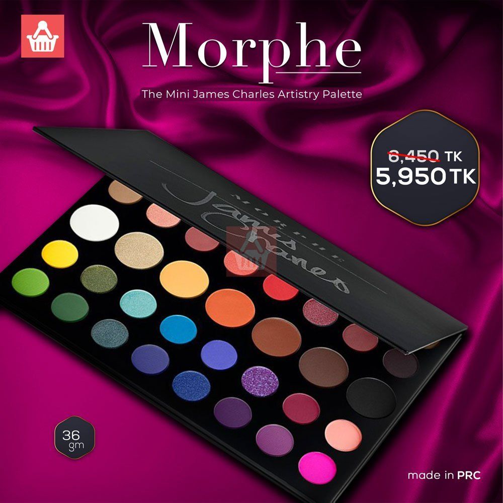 Morphe The Mini James Charles Artistry Palette - 36gm