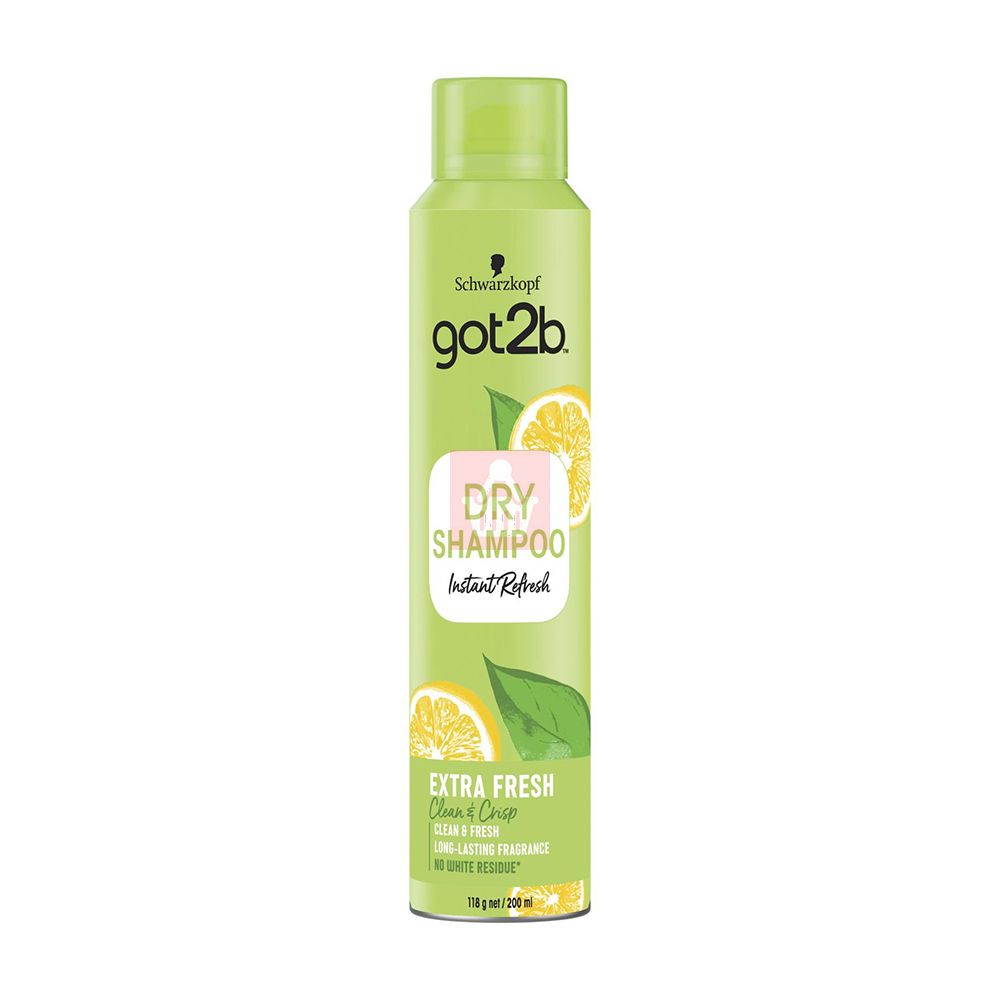 Schwarzkopf Got2b Instant Refresh Clear & Crisp Dry Shampoo 200ml