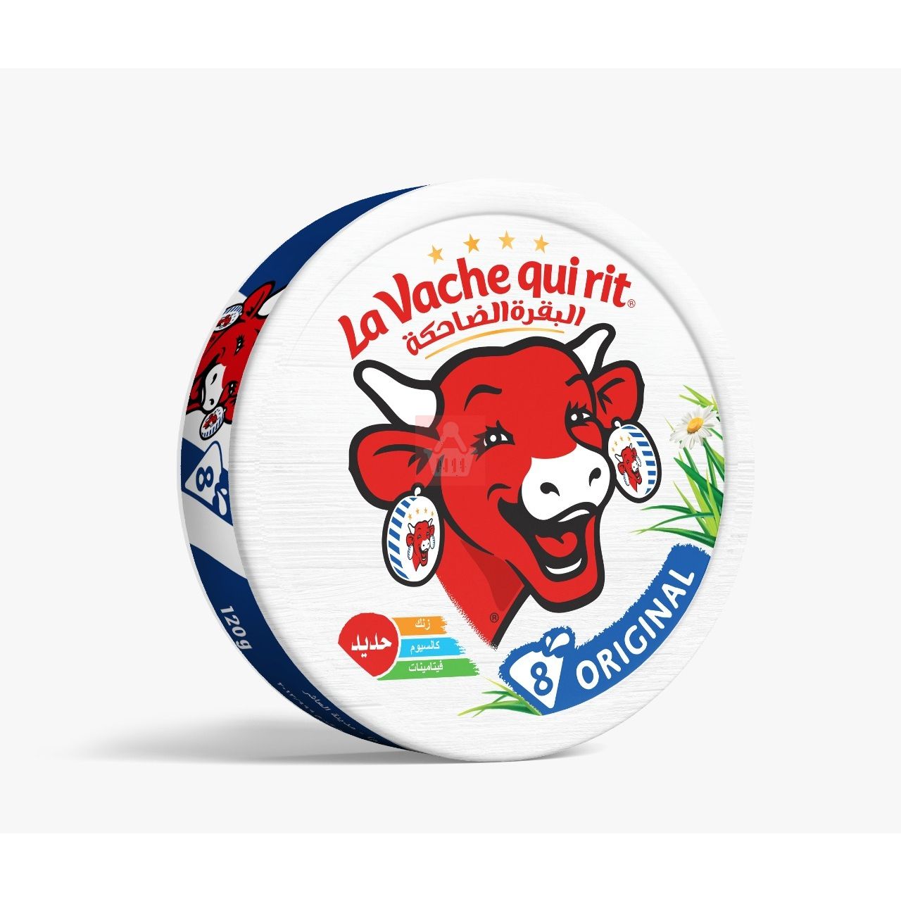 La Vache Qui Rit Cow Original Cheese 8 - 120g (Eqypt)
