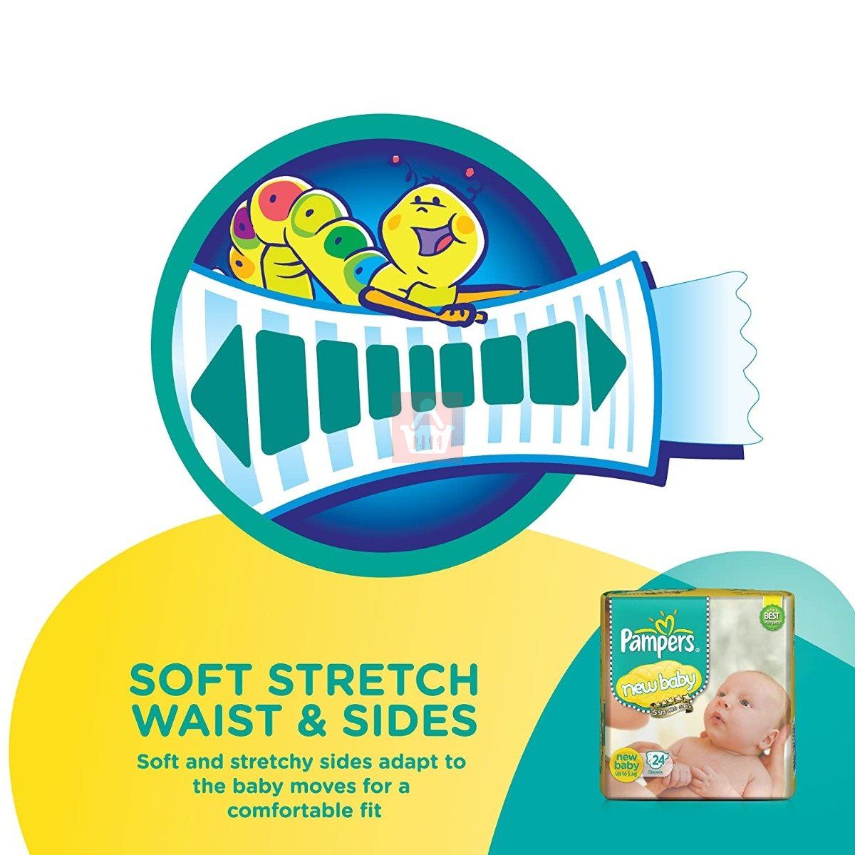 Clearance pampers new baby upto 5 kg Hotsell Pampers Baby Dry Pants Size 5 Nappies 21 Pack medino