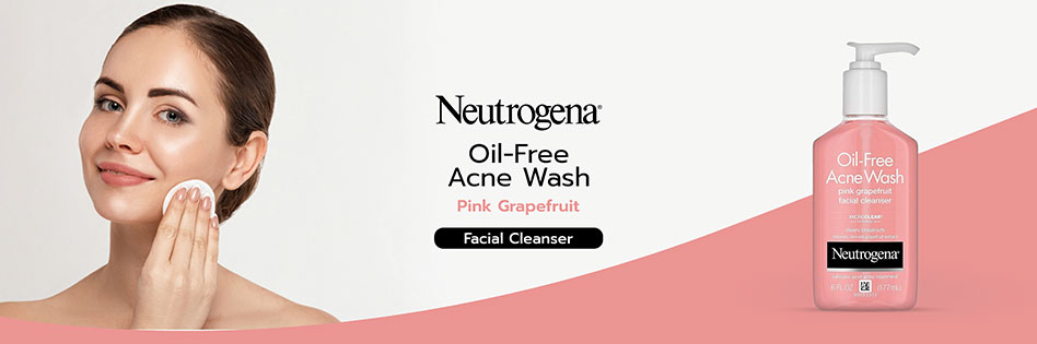 Neutrogena Oil-Free Pink Grapefruit Pore Cleansing Salicylic Acid Acne ...