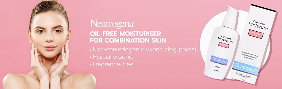 Neutrogena Oil Free Moisturiser For Combination Skin