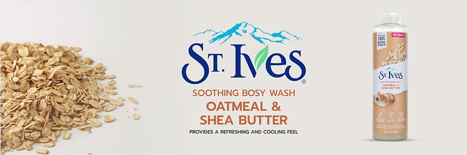 ST.Ives Soothing Oatmeal & Shea Butter Body Wash