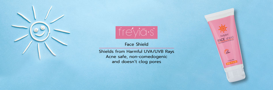 Freyia's Face Shield Sunscreen SPF50 PA++ For Dry Skin