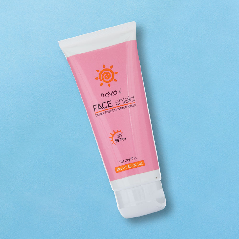 Freyia's Face Shield Sunscreen SPF50 PA++ For Dry Skin