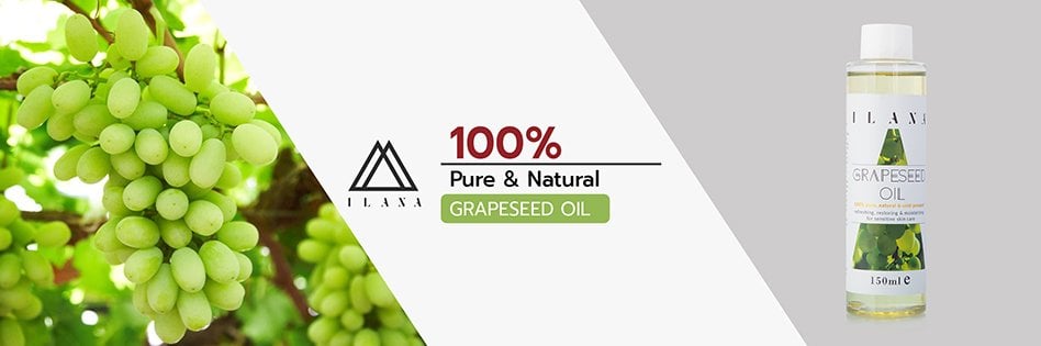 Ilana 100% Pure & Natural Grapeseed Oil