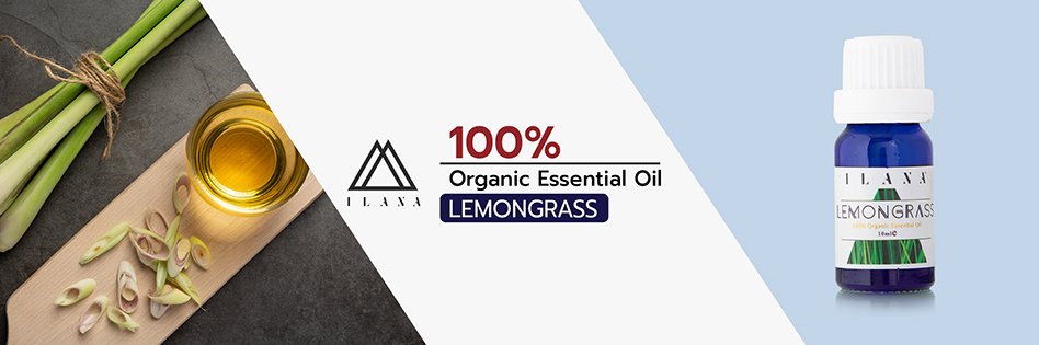 Ilana 100% Organic Essential Oil Lemongrass