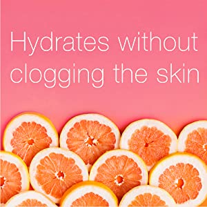 Hydrating without clogging for blemish prone skin.