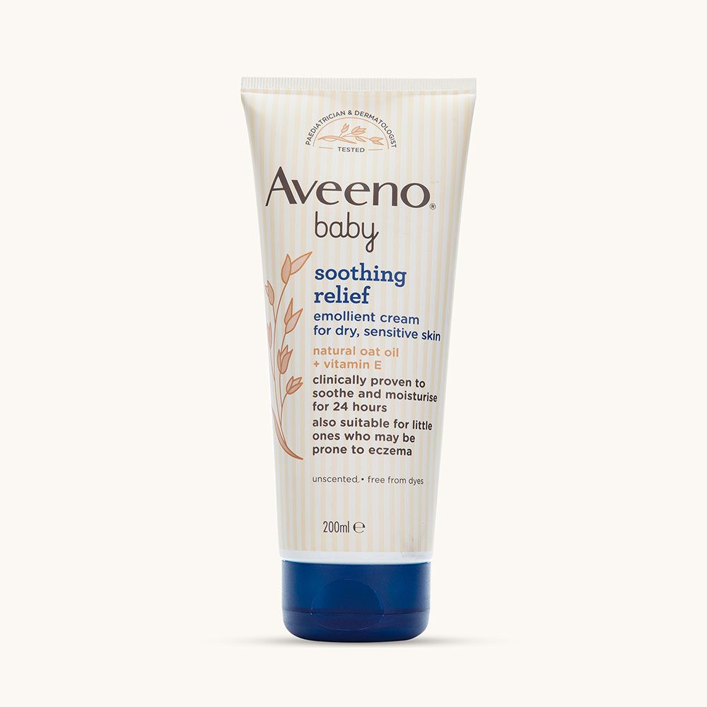 Aveeno Baby Soothing Relief Emollient Cream For Dry & Sensitive Skin