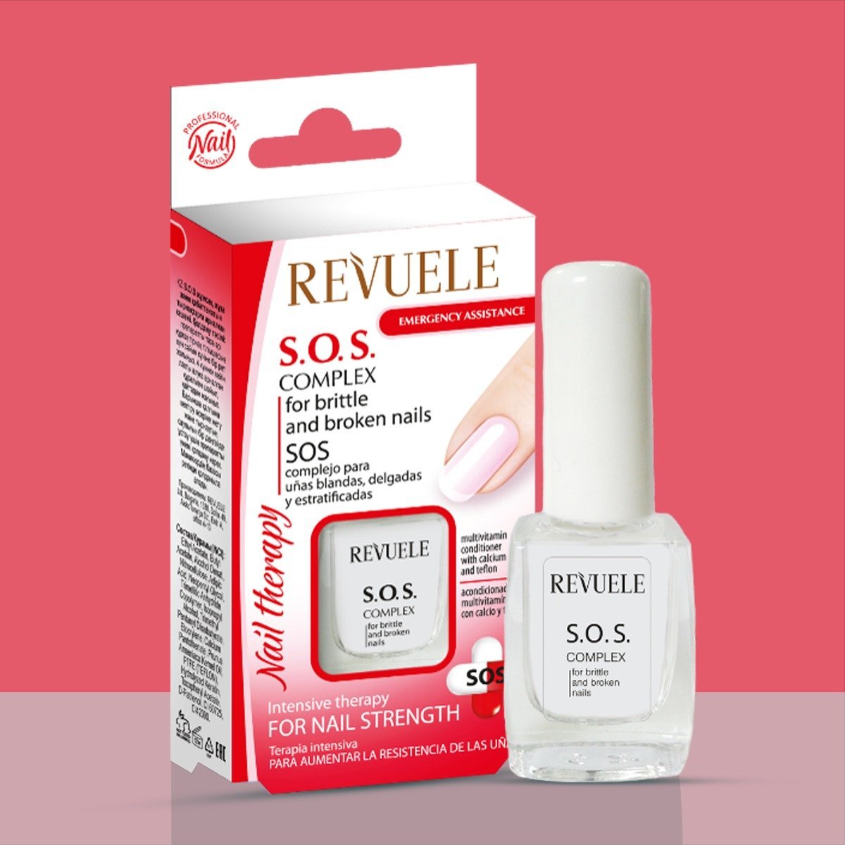 Revuele Nail Therapy SOS Complex For Brittle & Broken Nails