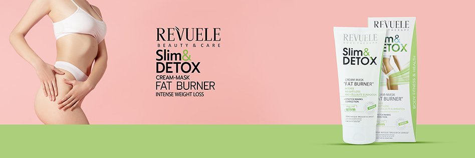 Revuele Slim & Detox Fat Burner Cream Mask For Intense Weight Loss