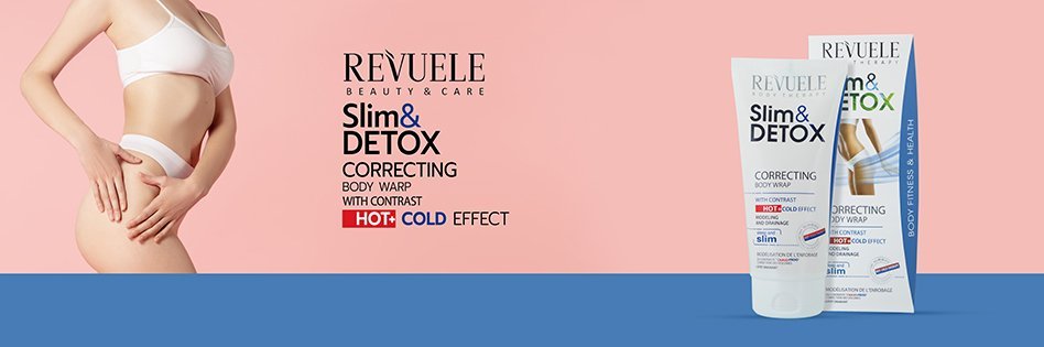 Revuele Slim & Detox Fat Burner Gel For Body Shape Correcting Hot & Cold Therapy