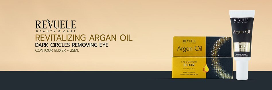 Revuele Revitalizing Argan Oil Dark Circles Removing Eye Contour Elixer