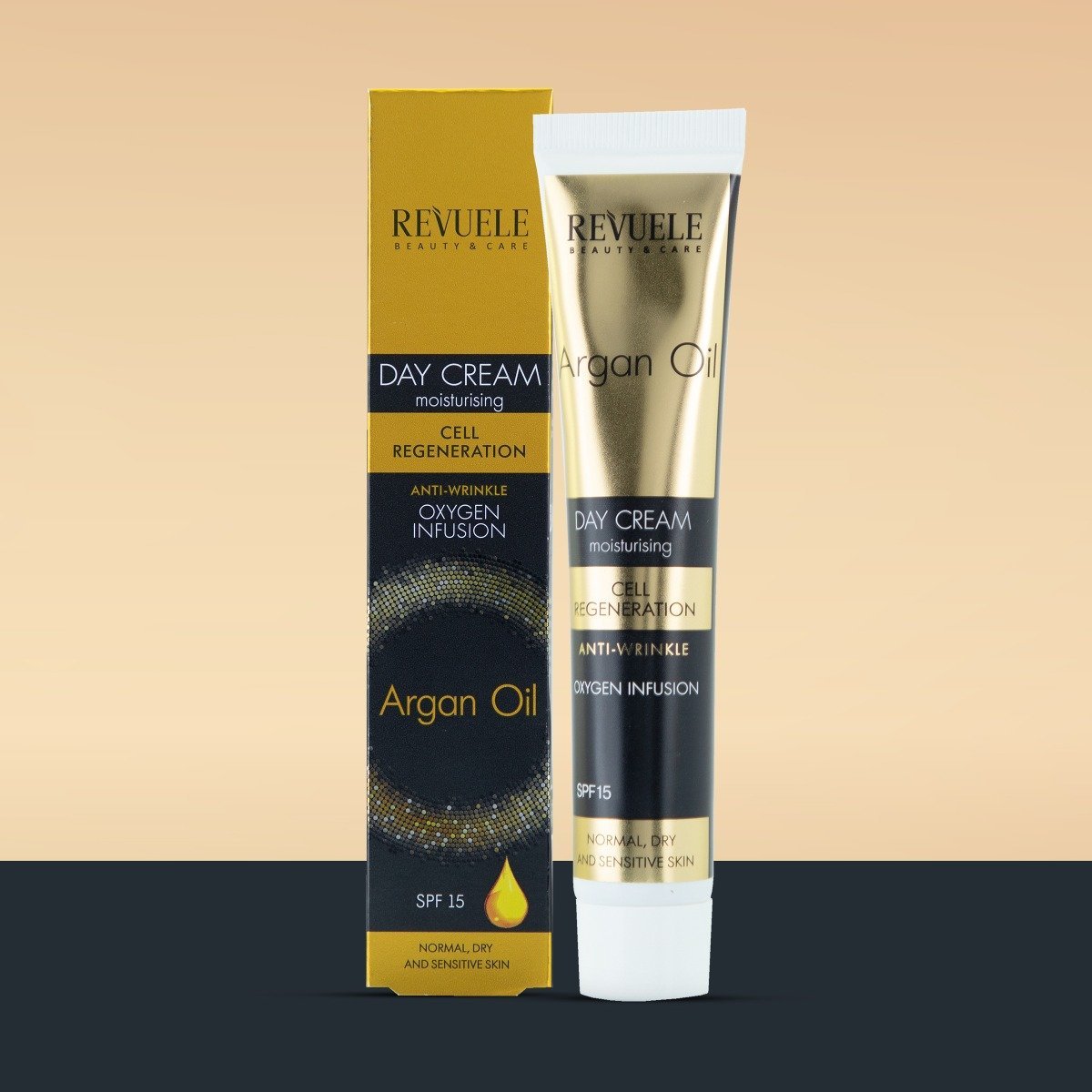 Revuele Anti Wrinkle Argan Oil Day Cream With Increased Nutrition