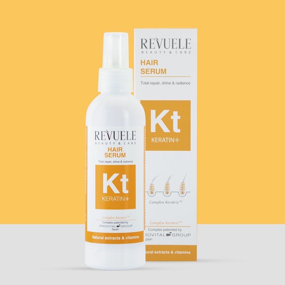 Revuele Keratin + Total Repair, Shine And Radiance Hair Serum