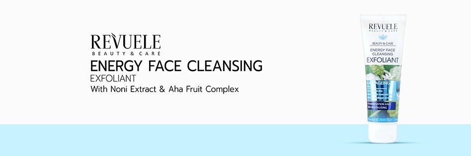 Revuele Energy Face Cleansing Exfoliant With Noni Extract & Aha Fruit Complex