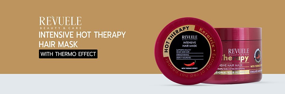 Revuele Intensive Hot Therapy Hair Mask With Thermo Effect