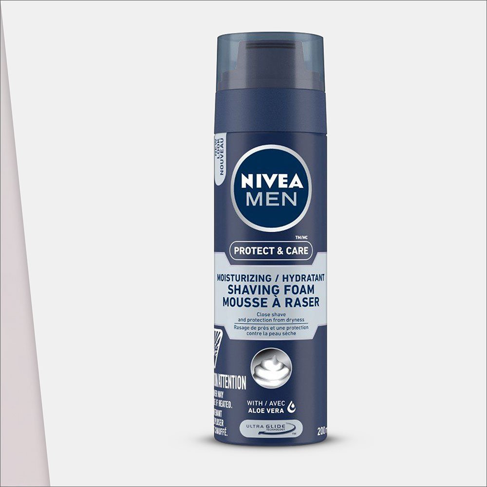 Nivea Men Protect & Care Shaving Foam With Aloe Vera
