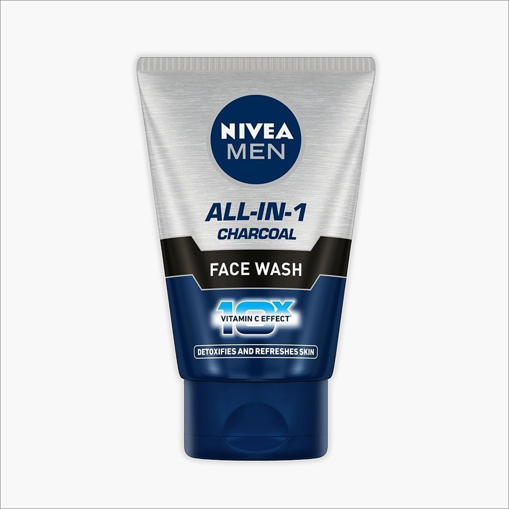 Nivea Men All-In-1 Charcoal Face Wash 