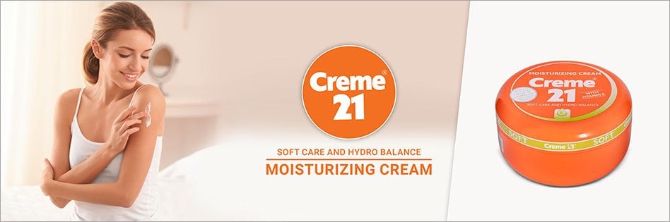 Creme 21 - Soft Care And Hydro Balance Moisturizing Cream with Vitamin E Soft