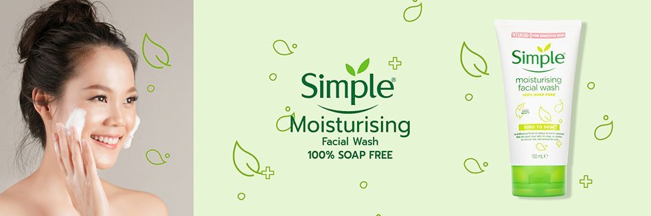 Simple Moisturising Facial Wash 150ml