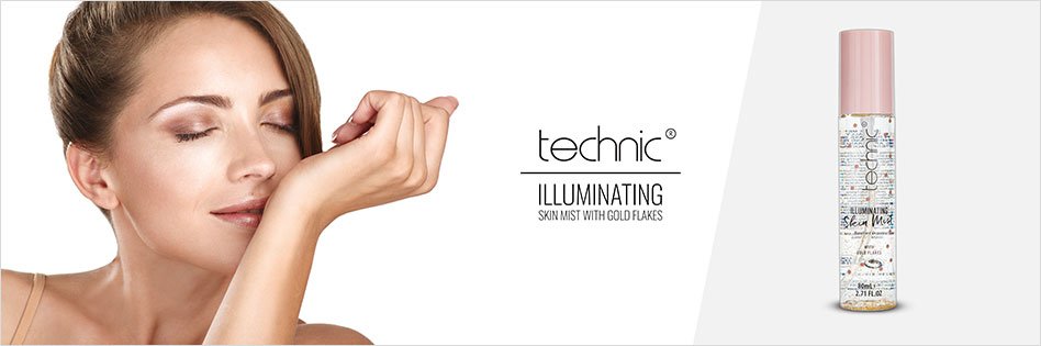 Technic Illuminating Skin Mist With Gold Flakes