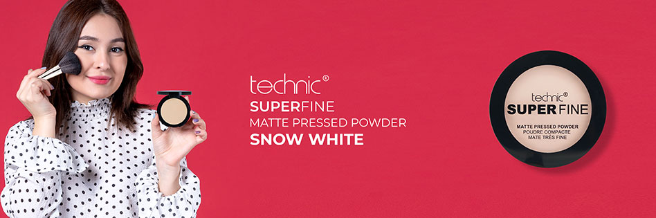 Technic Superfine Matte Pressed Powder - Snow White