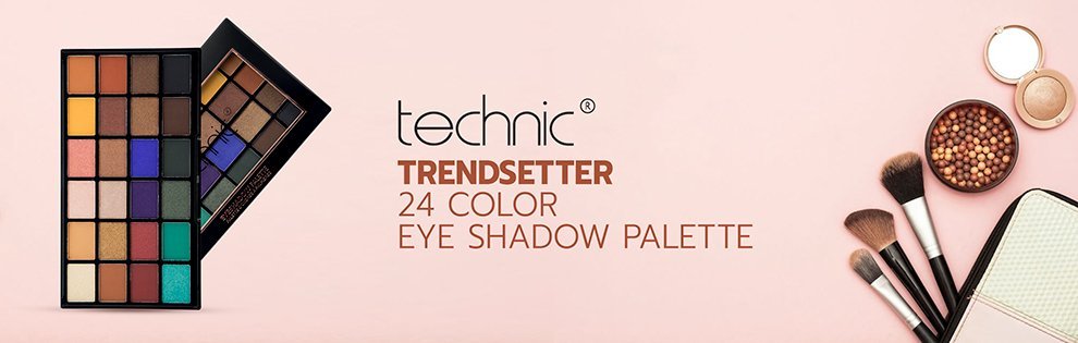 Technic 24 Color Eye Shadow Palette - Trendsetter