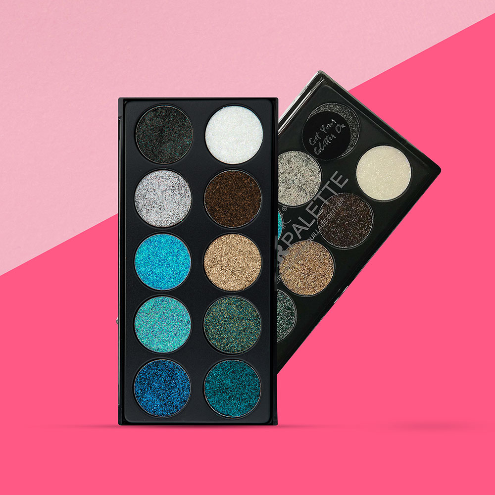 Technic Mermaid Pressed Glitter Eye Shadow Palette